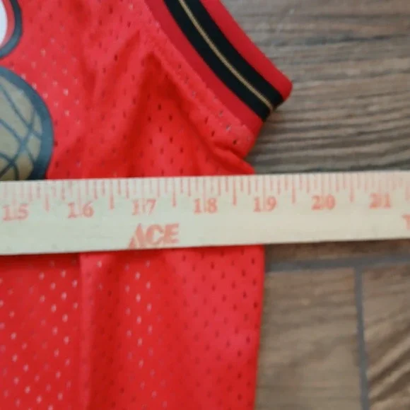 Allen Iverson Jersey Mens Medium Mitchell & Ness 2000 Split Swingman 76ers - Picture 5 of 11